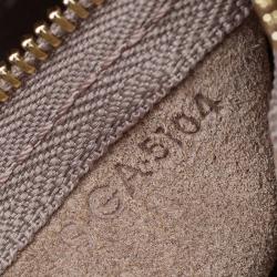 Pre Owned حقيبة سيلين متوسطة جلد بيج