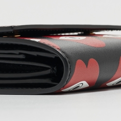 Pre Owned Celine x Anneli Sanaye Henriksson Leather Telepathic Love Trifold Wallet