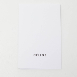 مملوكة مسبقًا Celine Orange/White Elaphe Leather Card Holder