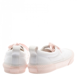 Pre Owned حذاء رياضي سيلين 180 دغريه كانفاس وردي/ أبيض مقاس 39