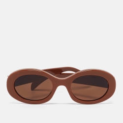 Celine Brown CL4019U Frame Oval Sunglasses