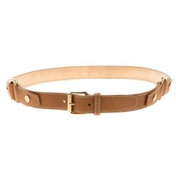 Leather belt Celine Brown size 95 cm in Leather - 33821715