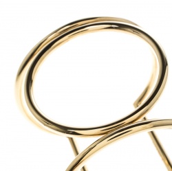 Celine Gold Tone Cuff Bracelet