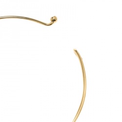 Pre Owned Celine Gold Tone Metal Choker M