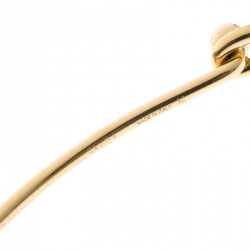 Pre Owned Celine Gold Tone Metal Choker M