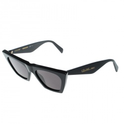Pre Owned Celine Black CL41468/S Edge Cat Eye Sunglasses