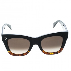 Pre Owned نظارة شمسية واي فيرار سيلين كاثرين CL41090/S هافانا سوداء/ سوداء متدرجة