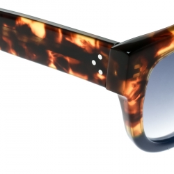 مملوكة مسبقًا Celine Tortoise/Blue Gradient CL 41026/S Aviator Sunglasses
