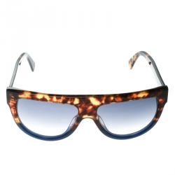 مملوكة مسبقًا Celine Tortoise/Blue Gradient CL 41026/S Aviator Sunglasses