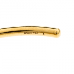 Celine Gold Plated Brass Extra Thin Open Knot Bracelet L