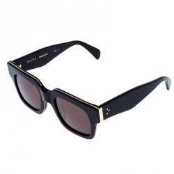 مملوكة مسبقًا Celine Black/Grey CL 41097/S Square Sunglasses