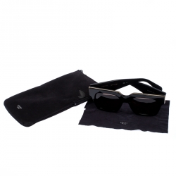 مملوكة مسبقًا Celine Black/Grey CL 41097/S Square Sunglasses