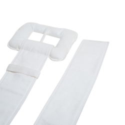 Céline White Denim Oversized Belt S