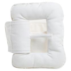 Céline White Denim Oversized Belt S