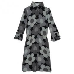 Pre Owned Celine Floral Shirt Dress L