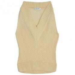 Pre Owned Celine Vintage Cable Knit Vest M