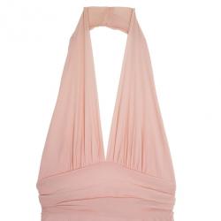 Pre Owned Celine Halter Neck Flow Dress S