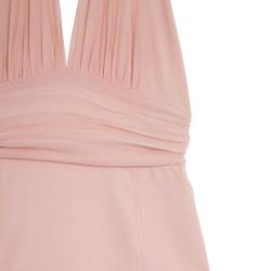 Pre Owned Celine Halter Neck Flow Dress S