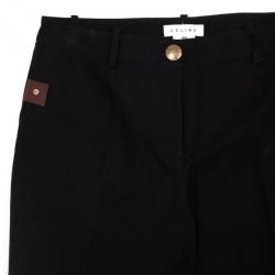 Pre Owned Celine Black Cropped Trousers M