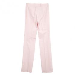 Pre Owned Celine Pink Corduroy Trouser M