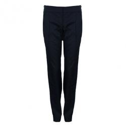Celine Black Tapered Casual Trousers M