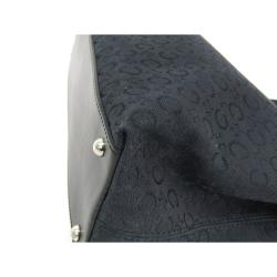 Pre Owned Celine Black Macadam Canvas Shopper Tote