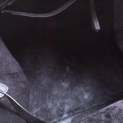 Pre Owned Celine Black Leather Medium Phantom Luggage Tote