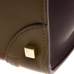 Pre Owned حقيبة يد سيلين لاغدغ ميني جلد ثلاثية اللون