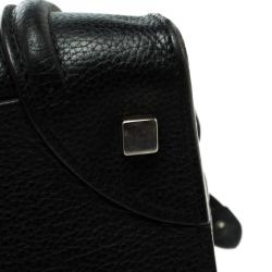 مملوكة مسبقًا حقيبة سيلين ميني لاغيدج جلد أسود