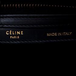 Pre Owned حقيبة يد سيلين مايكرو لاغيدج جلد وجلد ثعبان ثلاثية اللون