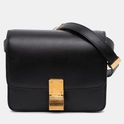 Celine Black Small Calfskin Classic Box