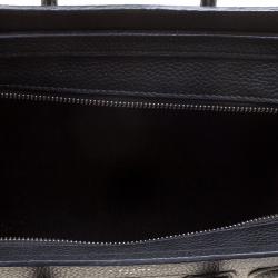 Pre Owned Celine Black Leather Nano Luggage Tote