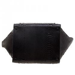 Pre Owned حقيبة يد سيلين فينتوم لاغدغ ميني جلد بنية