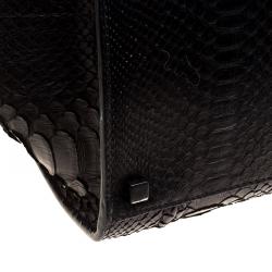 Pre Owned حقيبة يد سيلين فينتوم لاغدغ ميني جلد بنية