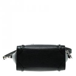 مملوكة مسبقًا Celine Black Leather Nano Luggage Tote