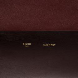 Pre Owned Celine Tricolor Leather and Suede All Soft Tote