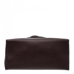 Pre Owned Celine Tricolor Leather and Suede All Soft Tote