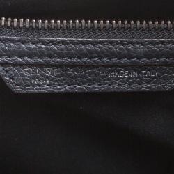 Pre Owned حقيبة يد سيلين مايكرو لاغيدج جلد سوداء