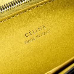 Pre Owned Celine Black Leather Large Multifunction Flap Wallet