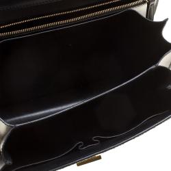 Pre Owned Celine Grey Stingray Medium Classic Box Shoulder Bag
