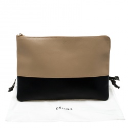 Celine Bi Color Leather Solo Pouch
