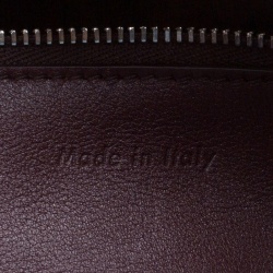 Pre Owned Celine Burgundy Leather Big Bag Bucket Bag