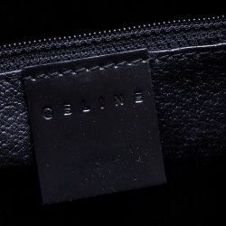 Pre Owned Celine Black/Brown Macadam Coated Canvas Shopping Tote