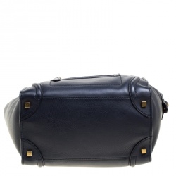 مملوكة مسبقًا حقيبة سيلين ميني لاغيدج جلد أسود