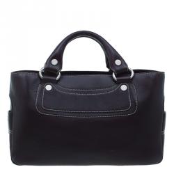 Pre Owned Celine Brown Leather Boogie Tote