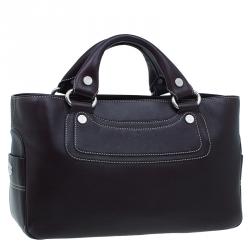 Pre Owned Celine Brown Leather Boogie Tote