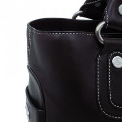 Pre Owned Celine Brown Leather Boogie Tote