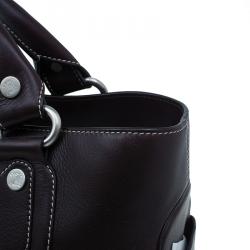 Pre Owned Celine Brown Leather Boogie Tote