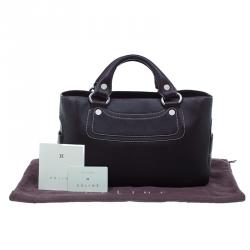 Pre Owned Celine Brown Leather Boogie Tote