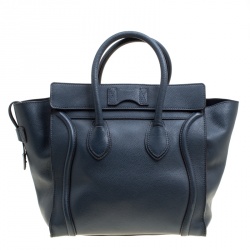 مملوكة مسبقًا حقيبة سيلين ميني لاغيدج جلد أسود